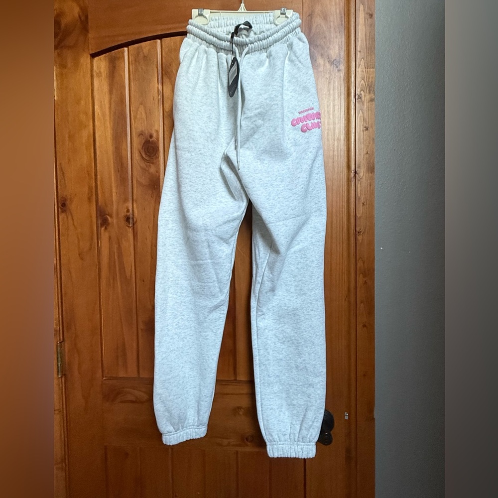 White Fox sweatpants